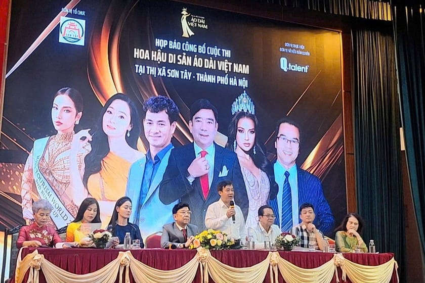 Hoa hậu Di sản áo dài Việt Nam 2024