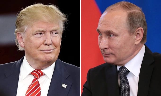 Nga xác nhận ông Putin tặng tranh chân dung cho ông Trump