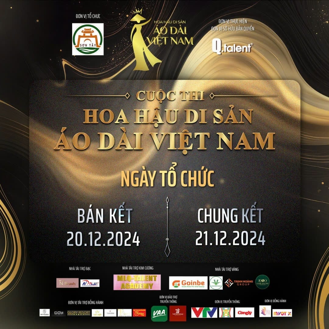 Hoa hậu Di sản Áo dài Việt Nam 2024