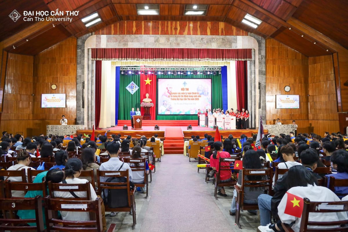 Chung kết Hội thi Olympic các môn lý luận chính trị và tư tưởng Hồ Chí Minh trong sinh viên năm 2025