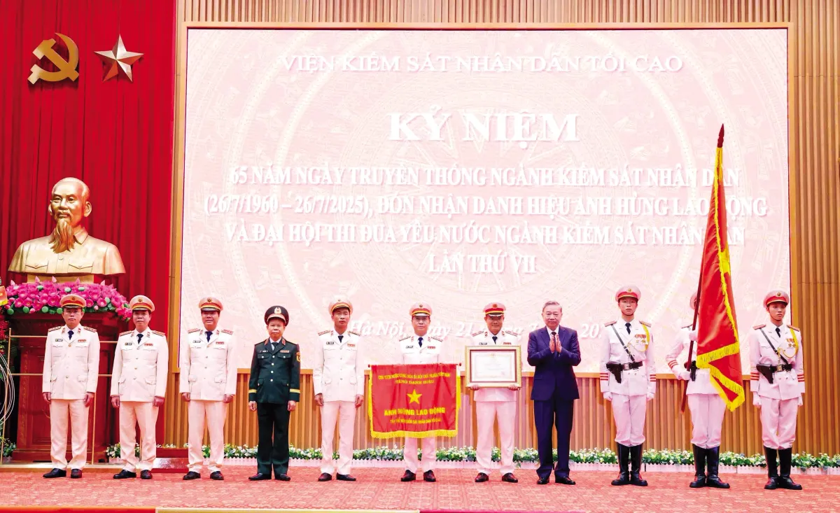 Ngành Kiểm sát nhân dân góp phần kiến tạo xã hội kỷ cương, công bằng, dân chủ, văn minh