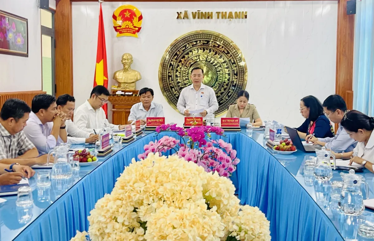 Đoàn Đại biểu Quốc hội TP Cần Thơ khảo sát thực trạng tổ chức và hoạt động sau hợp nhất đơn vị hành chính cấp xã