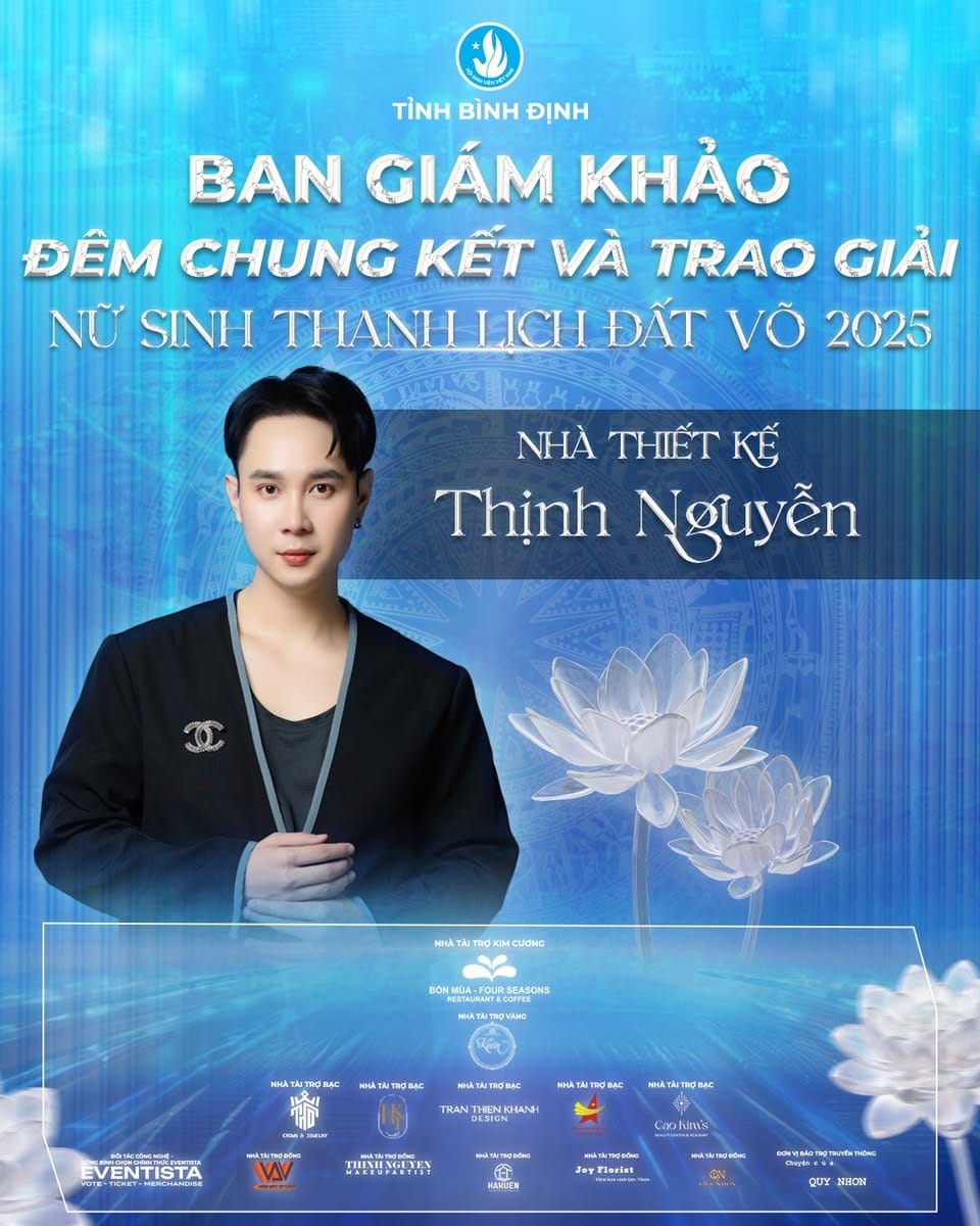 BAN GIÁM KHẢO ĐÊM CHUNG KẾT “NỮ SINH THANH LỊCH ĐẤT VÕ 2025”