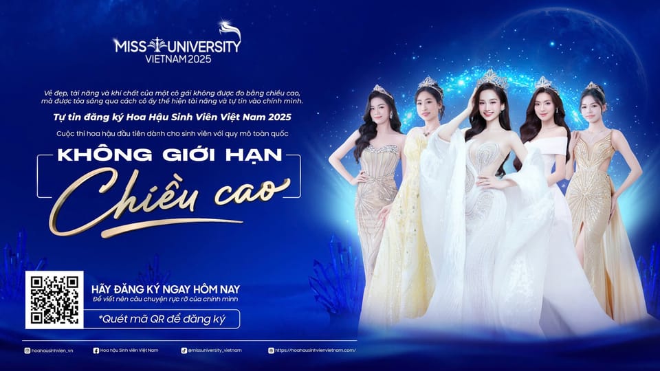 🌟 Hoa hậu Sinh viên Việt Nam 2025 chính thức khởi động – sân chơi trí tuệ, tài năng thế hệ Gen Z