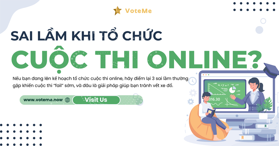 Tổ chức thi online nhưng vẫn thất bại? 3 sai lầm thường gặp