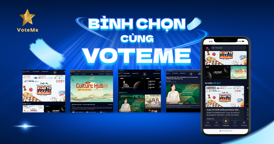 5 tính năng khiến VOTEME khác biệt hoàn toàn với các nền tảng bình chọn khác