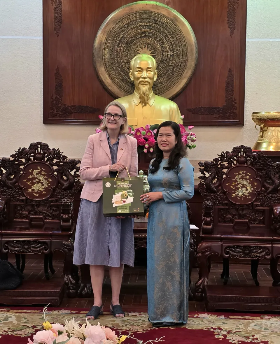 Lãnh đạo TP Cần Thơ tiếp và làm việc với Tổng Lãnh sự Úc tại TP Hồ Chí Minh