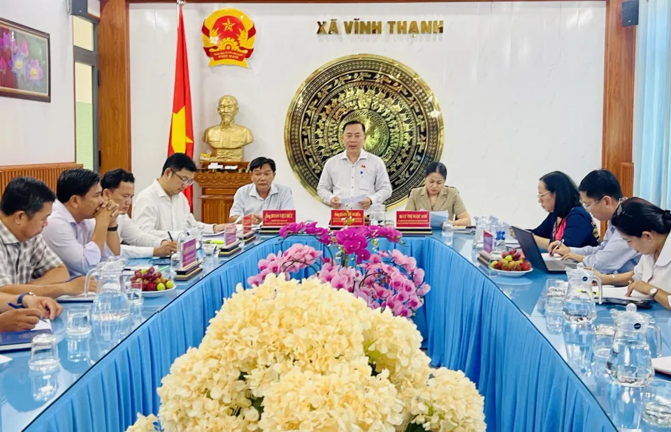 Đoàn Đại biểu Quốc hội TP Cần Thơ khảo sát thực trạng tổ chức và hoạt động sau hợp nhất đơn vị hành chính cấp xã